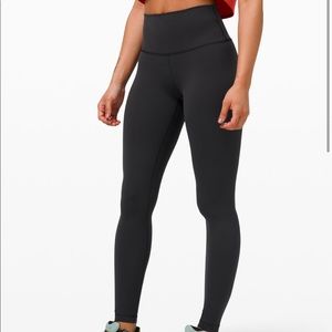 lululemon wunder train high rise tight 28